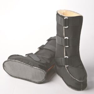 Rehabilitační boty pro děti vysoké šedé