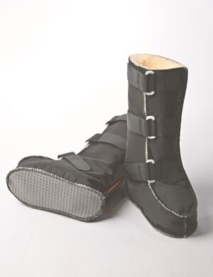 Rehabilitační boty pro děti vysoké šedé