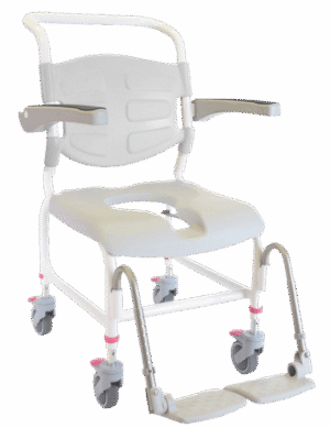 Standartní sprchová židle Nielsen Line s plastovým opěradlem