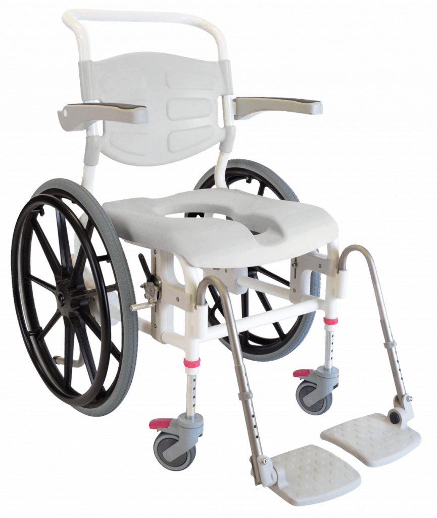 Vozík do sprchy Nielsen Line s plastovým opěradlem