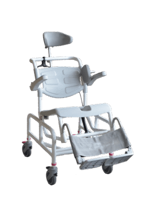 Nielsen Line Gas-tip sprchový vozík s plastovým opěradlem