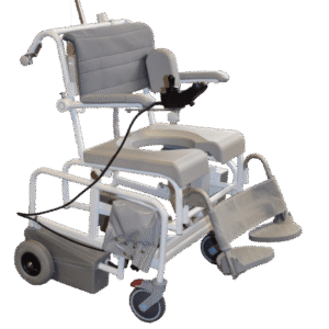 Sprchový vozík M2 200kg EL-TIP široký s joystickem