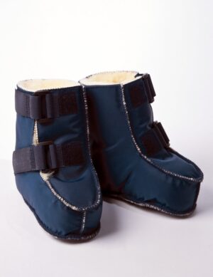 Rehabilitační boty nad kotníky námořní modrá