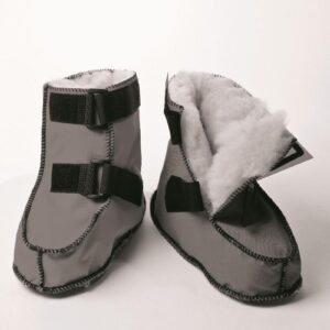 Rehabilitační boty nad kotníky pro děti šedé