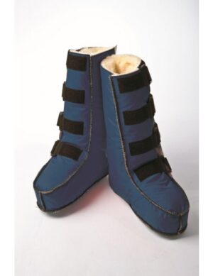 Rehabilitační boty vysoké námořní modrá