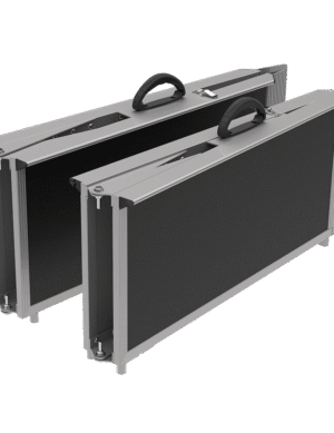 Nájezdová rampa Broadband 180 cm, skládací na délku a šířku, dvoudílná