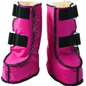 Rehabilitační boty pro děti vysoké růžové