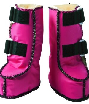 Rehabilitační boty pro děti vysoké růžové